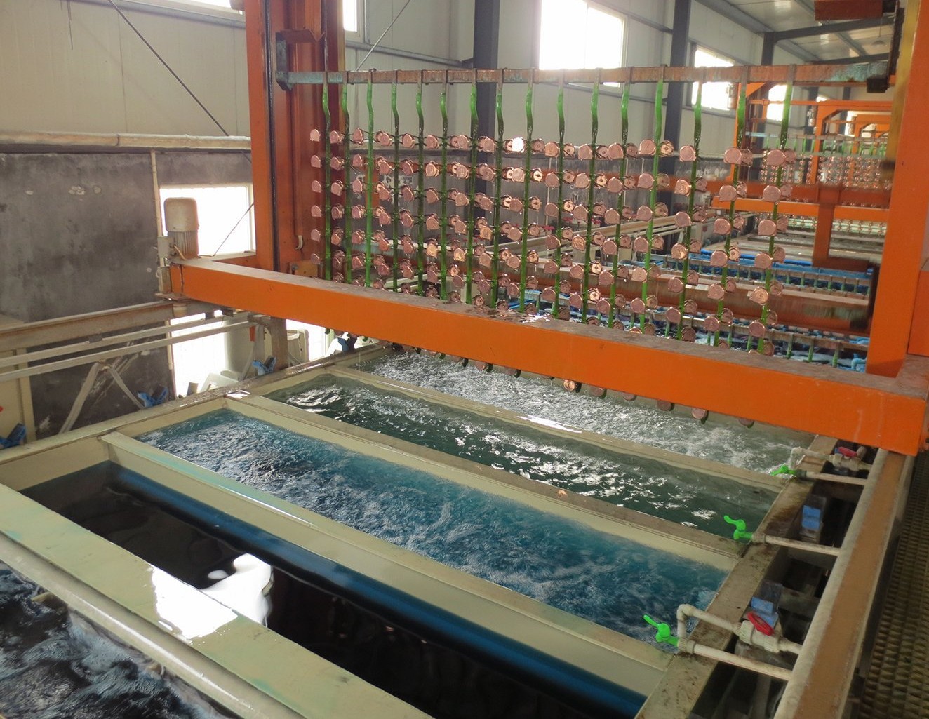 Proceso de galvanizado industrial en Monterrey